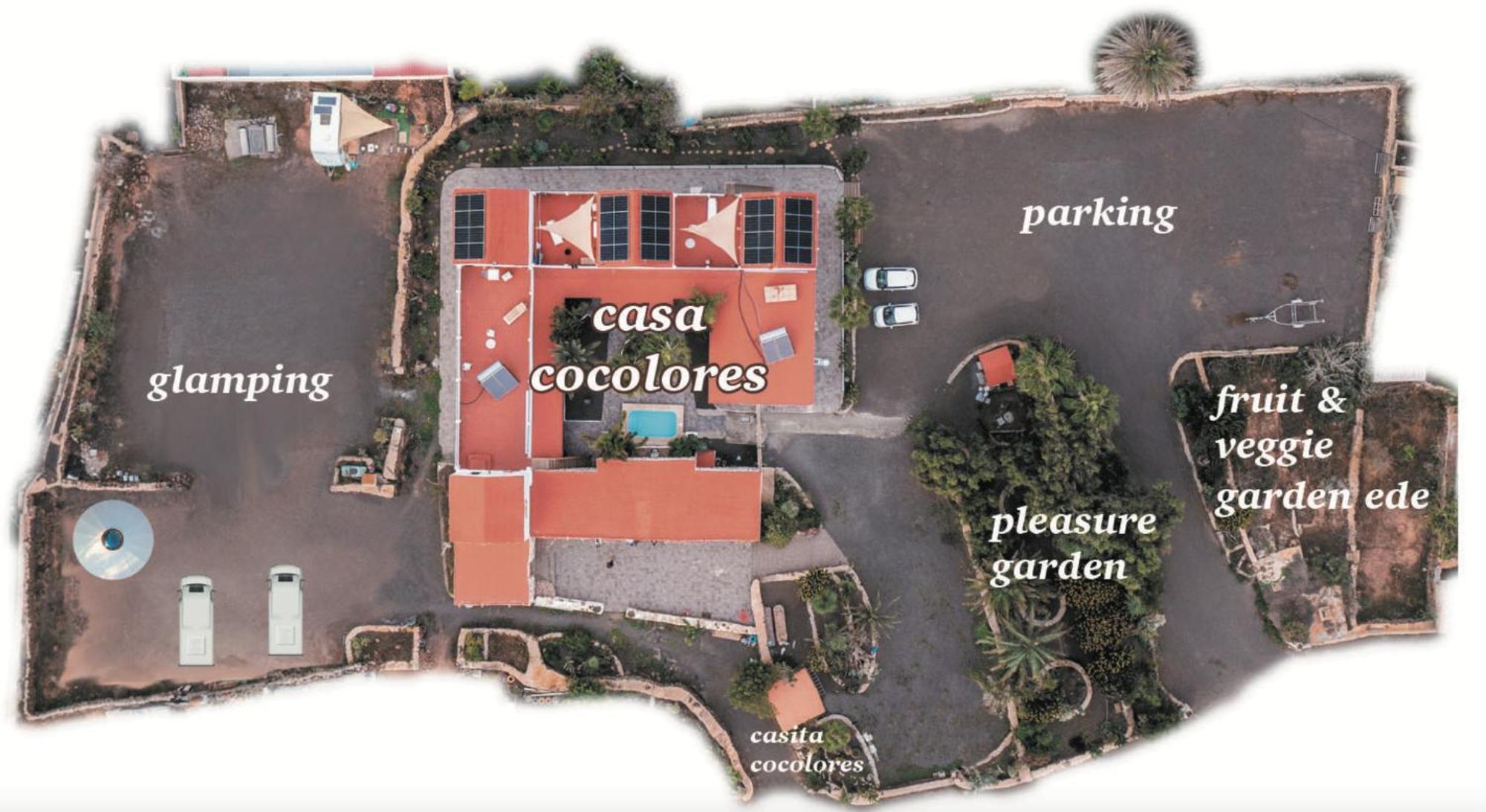 Casa Cocolores Villaverde  エクステリア 写真